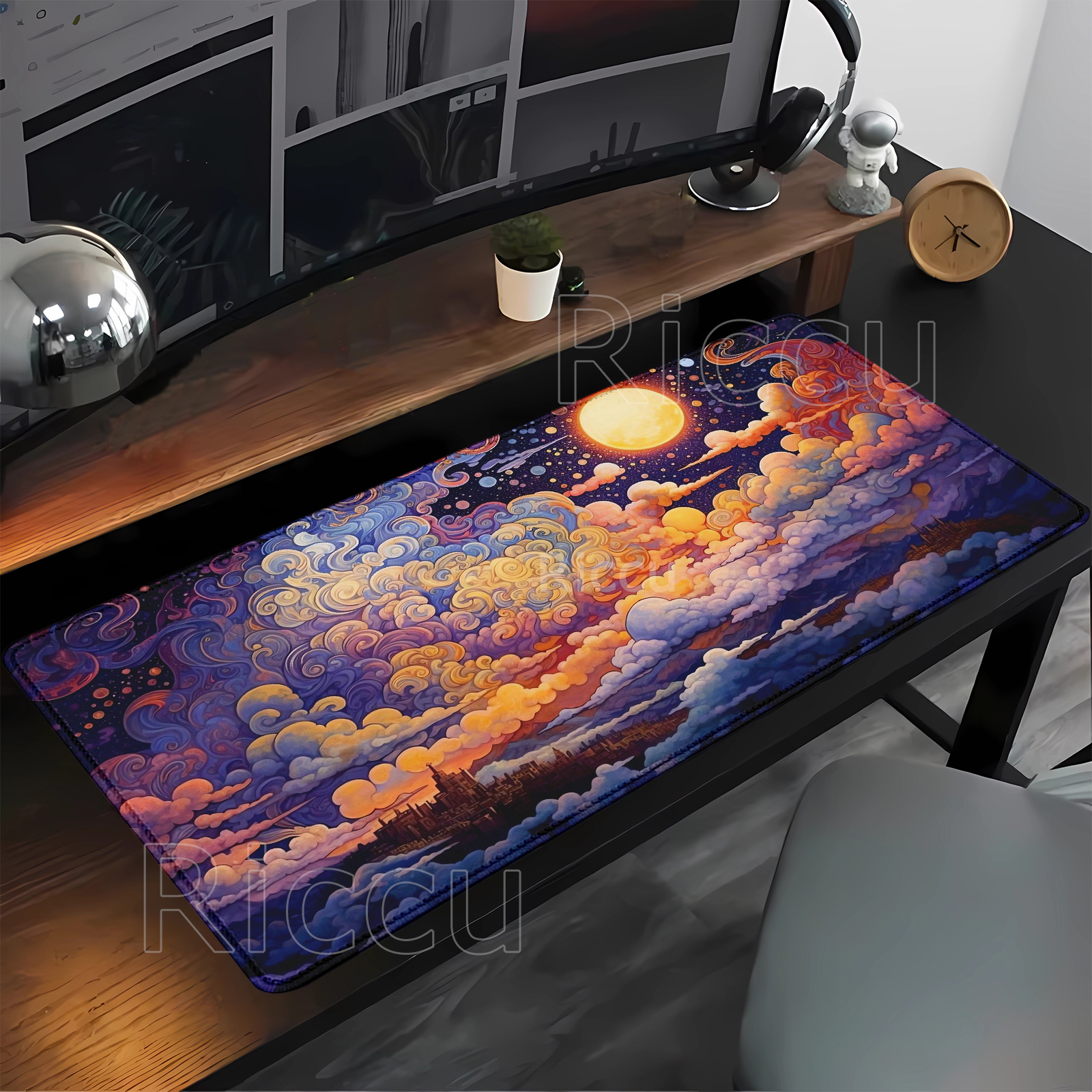 Large Mouse Pad Full moon and  – Gaming Keyboard Typewriter recenzja i cena