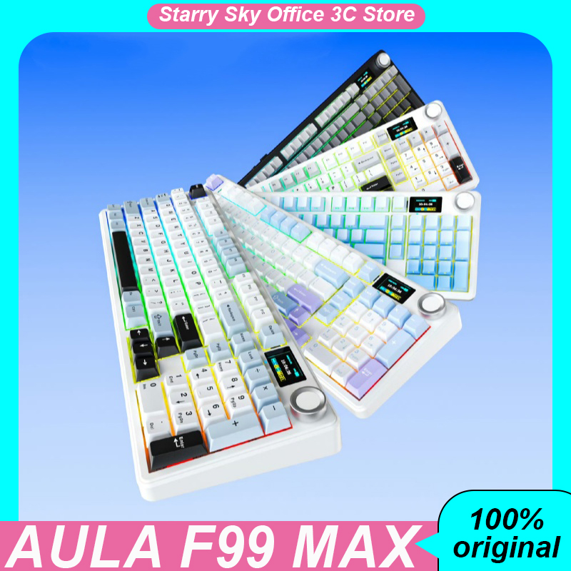 New AULA F99 Max Gasket Mechan – Gaming Keyboard Mechanical Wireless recenzja i cena