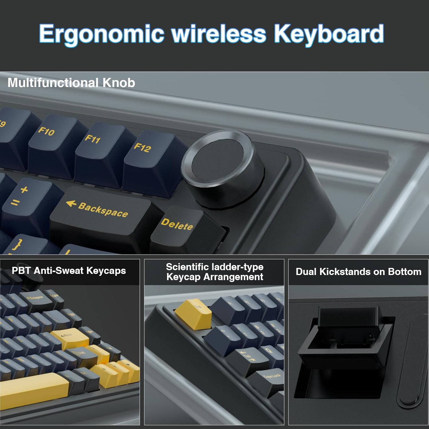 Aula F75 mechanical keyboard,  – Gaming Keyboard Number Pad recenzja i cena