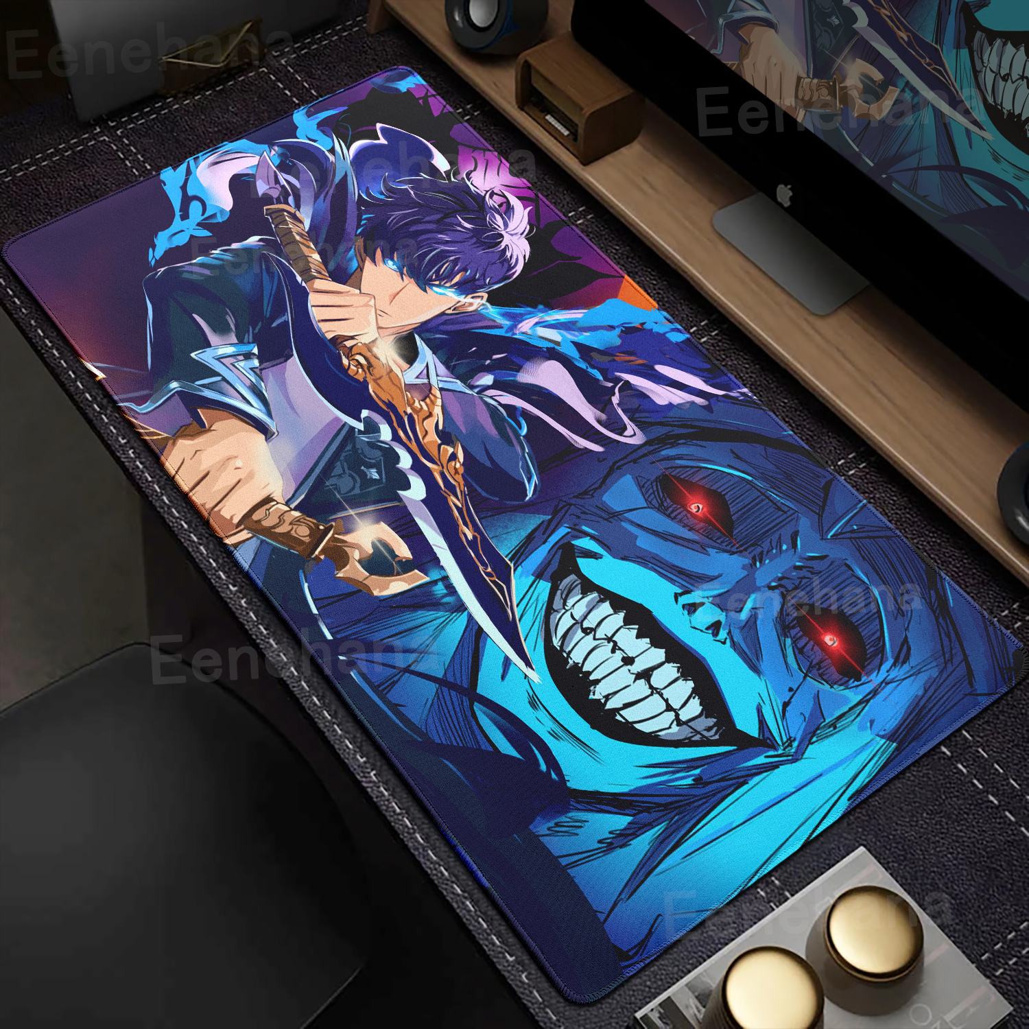 Anime Solo Leveling Mouse Pad  – Gaming Keyboard Corsair recenzja i cena
