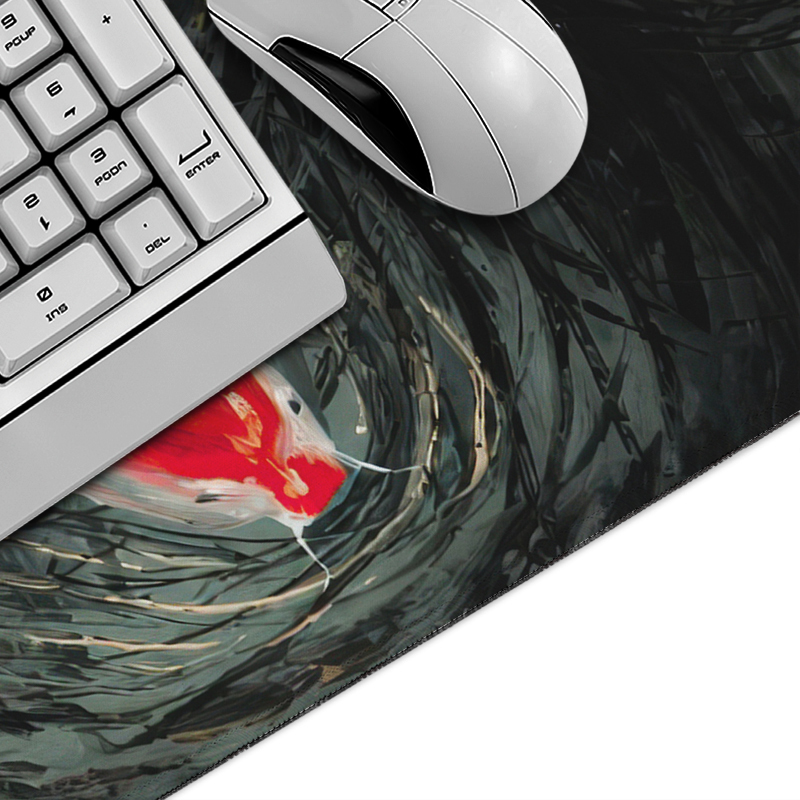 Mouse Pad Red Koi Art Gaming X – Gaming Keyboard Non Mechanical recenzja i cena