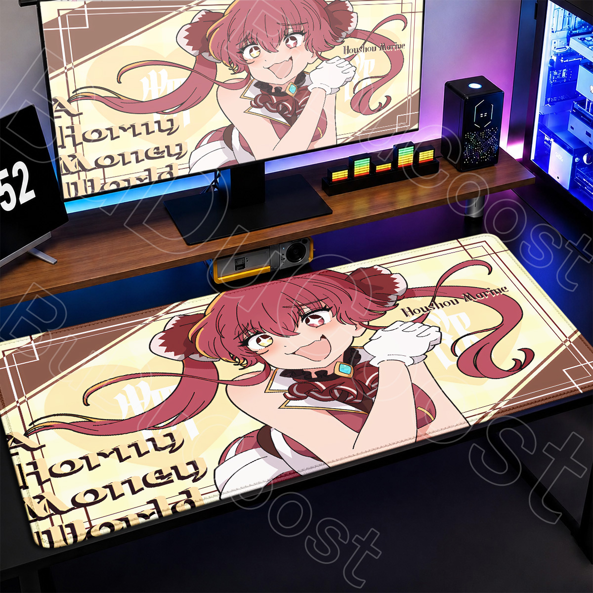 Hololive Cute Girl Houshou Mar – Gaming Keyboard Typewriter recenzja i cena