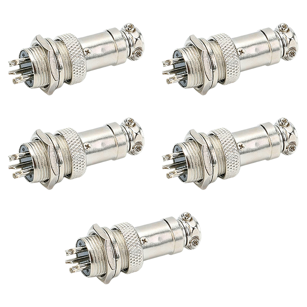 5Pcs GX16 2/3/4/5 Pin Aviation – Aviator Connector Kit recenzja i cena
