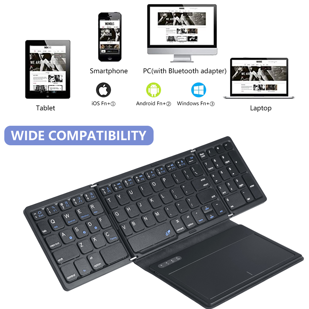 BOW Foladable Bluetooth Keyboa – Gaming Keyboard Budget recenzja i cena