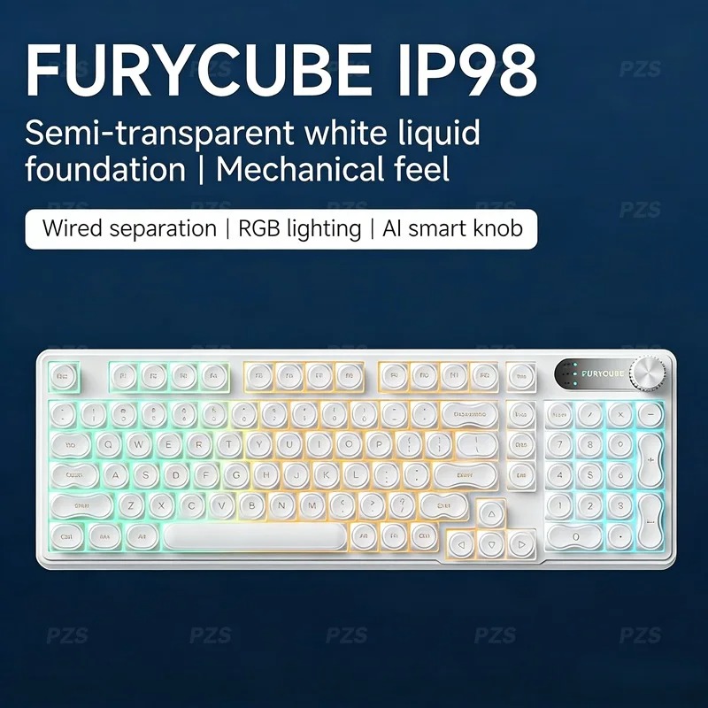 FURYCUBE IP98 Wired Keyboard R – Gaming Keyboard Ip98 recenzja i cena