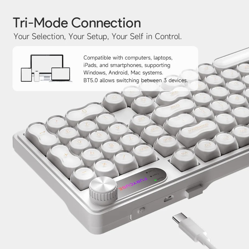 FURYCUBE IP98 Wired Keyboard R – Gaming Keyboard Ip98 recenzja i cena