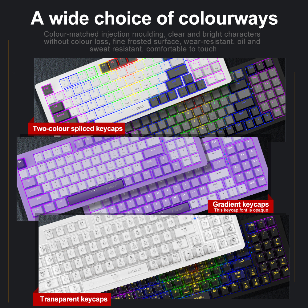 E-YOOSO Z94 USB Mechanical Gam – Gaming Keyboard E Yooso recenzja i cena