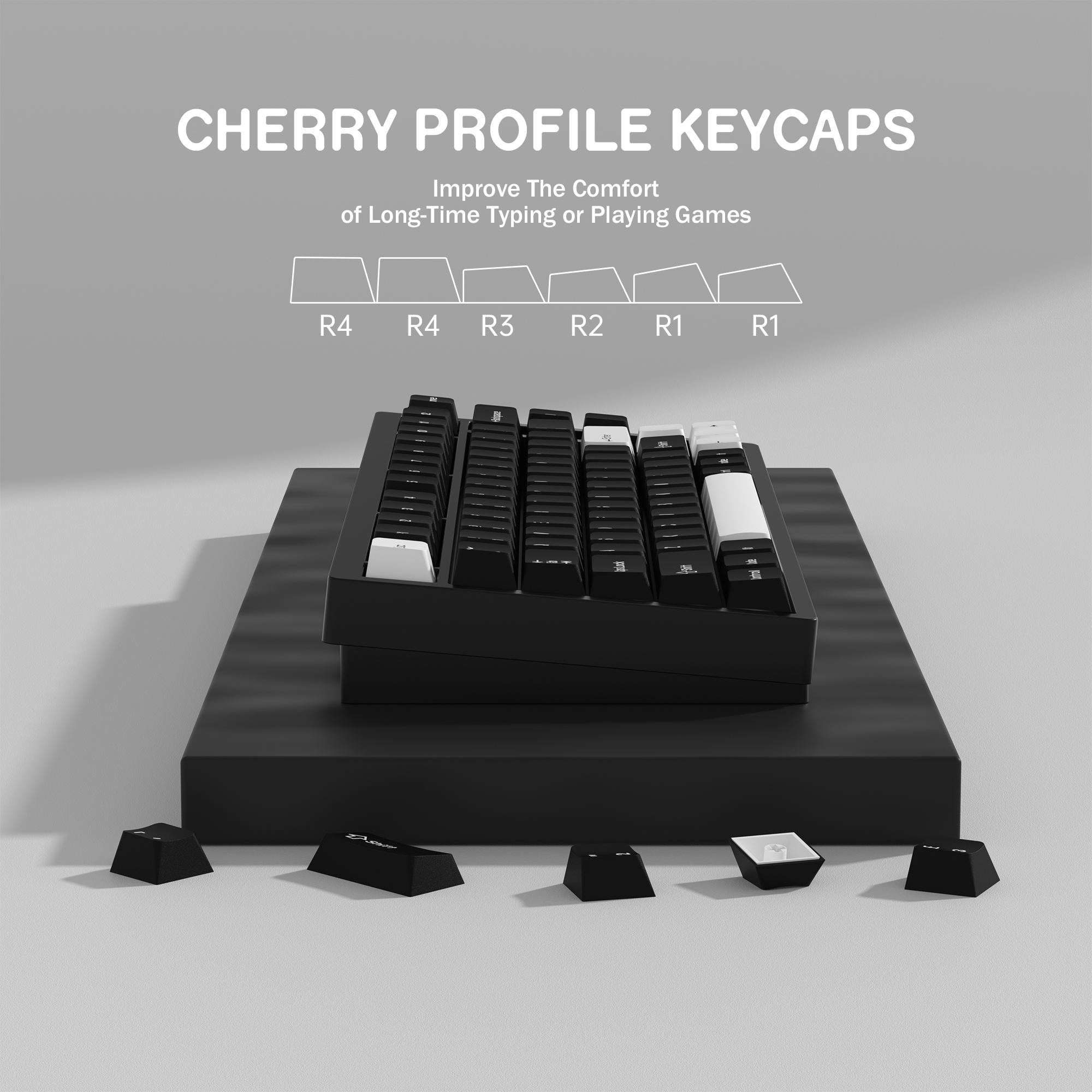 KBDiy GMK WOB Keycap Cherry Pr – Gaming Keyboard Number Pad recenzja i cena