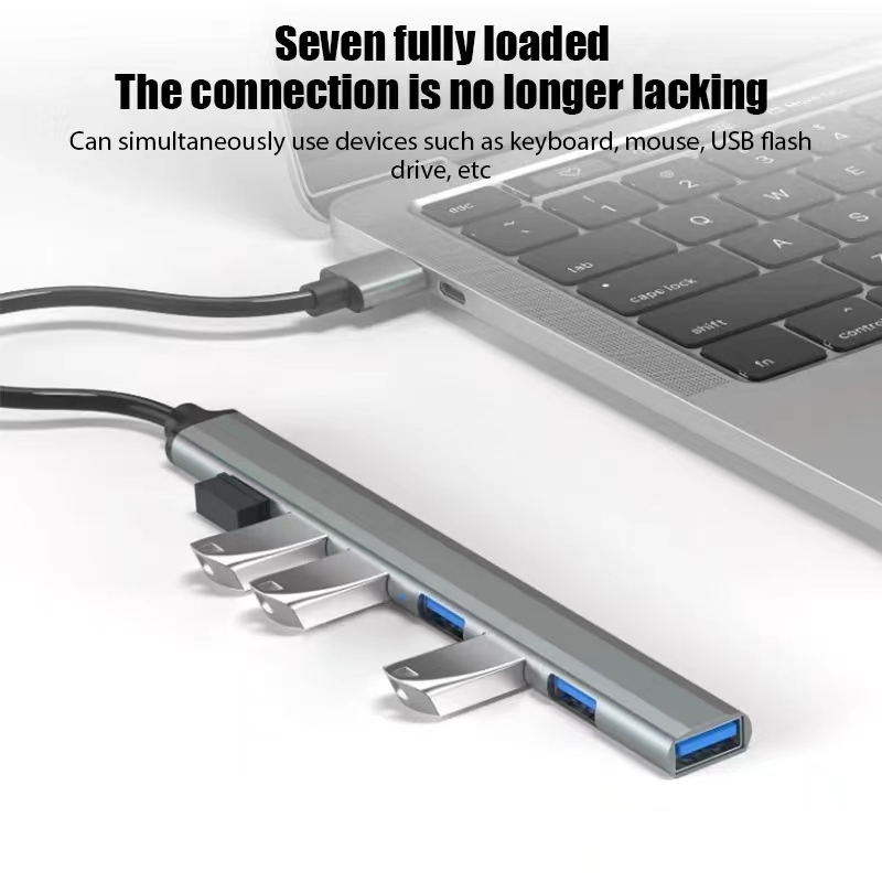 7 Ports USB 3.0 Type C HUB Exp – Gaming Keyboard Type C recenzja i cena