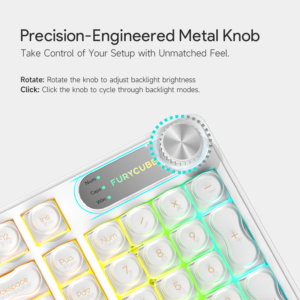 FURYCUBE IP98 Wired Gaming Mem – Gaming Keyboard Ip98 recenzja i cena