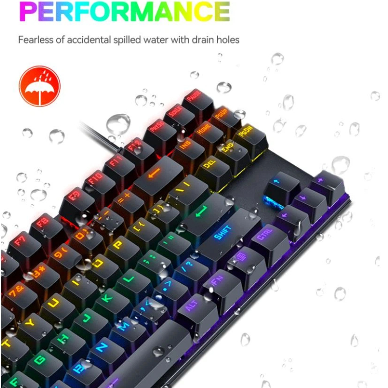T-Wolf T18 Mechanical Gaming K – Gaming Keyboard Blue Switches recenzja i cena
