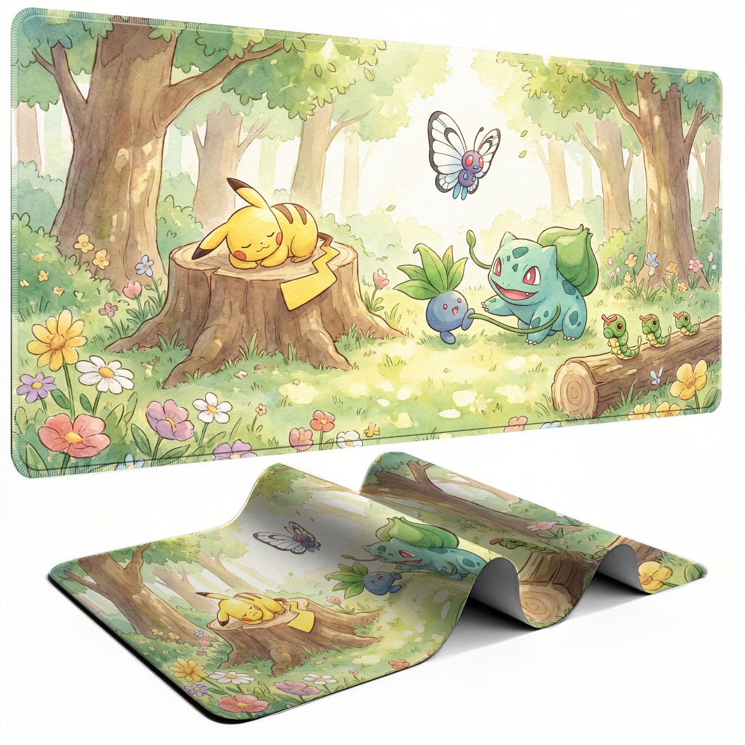 Kawaii Mouse Pad Gaming PC Acc – Gaming Keyboard Easy To Clean recenzja i cena