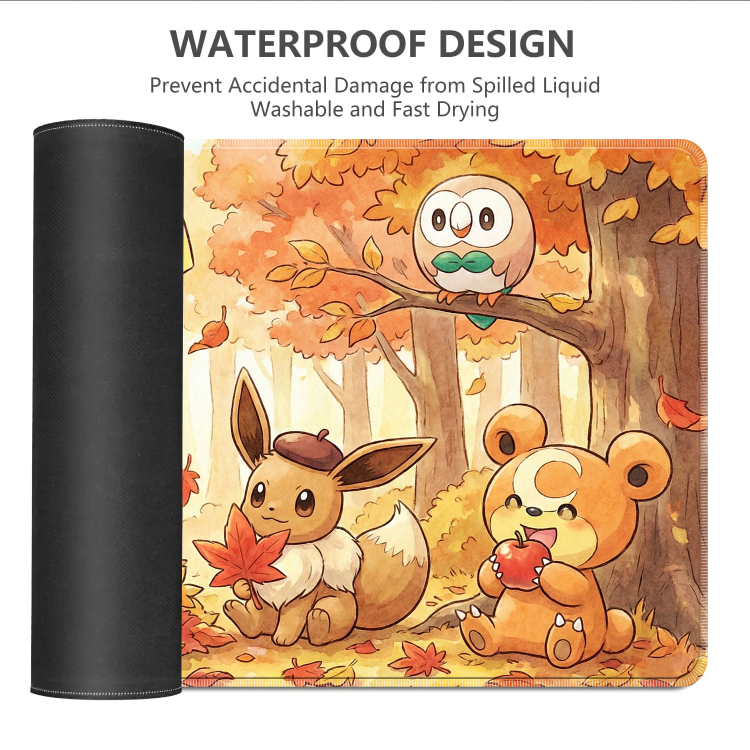 Kawaii Mouse Pad Gaming PC Acc – Gaming Keyboard Easy To Clean recenzja i cena