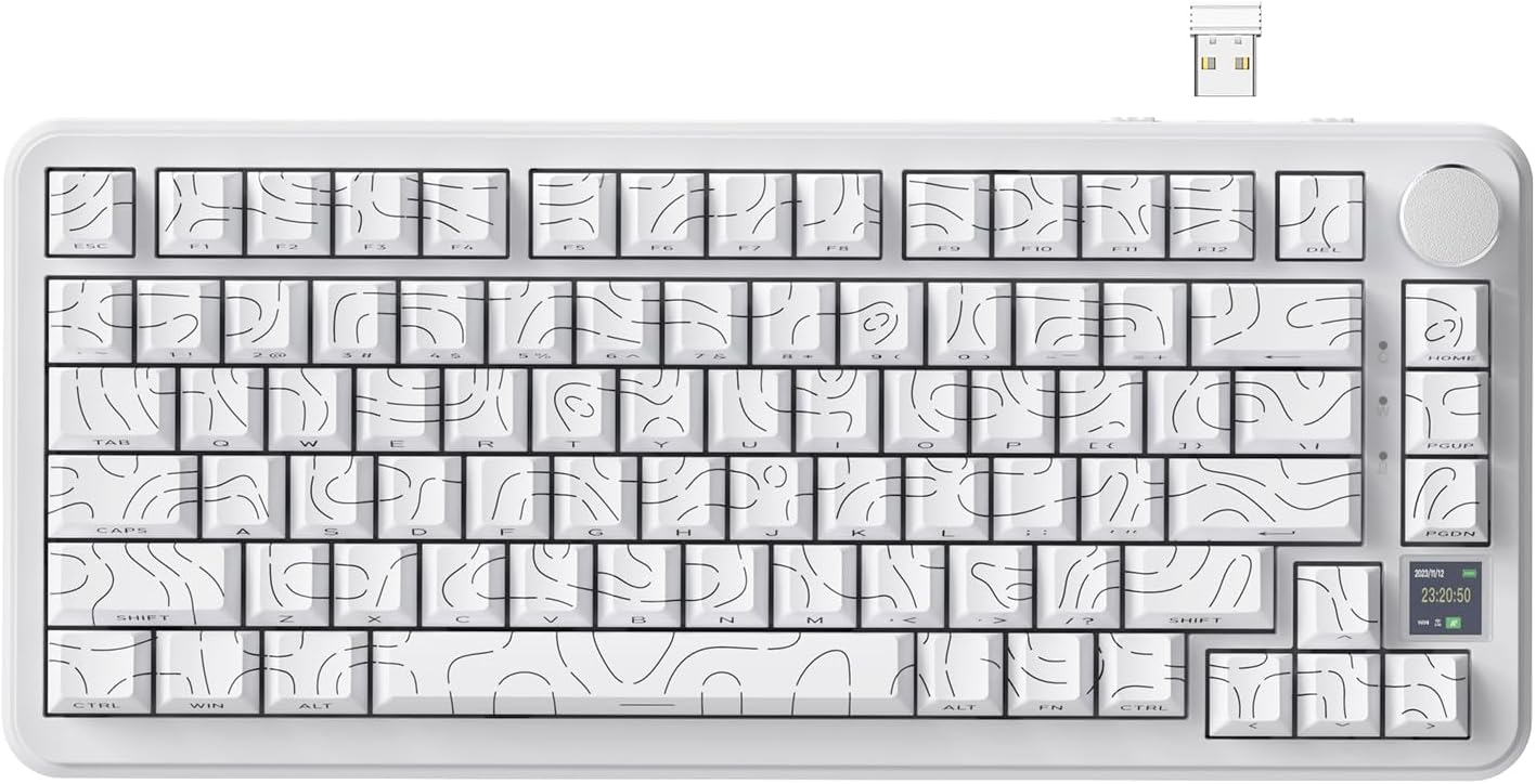 ATTACK SHARK X85Pro 75% Triple – Keyboard Gaming Mac recenzja i cena