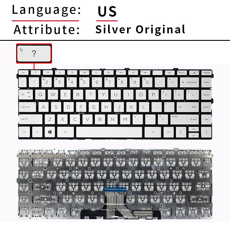 Replacement US/RU Russian Back – Gaming Keyboard E Yooso recenzja i cena