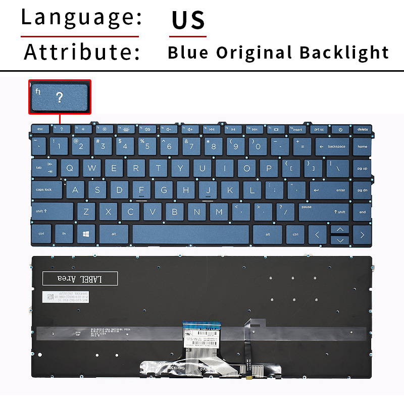 Replacement US/RU Russian Back – Gaming Keyboard E Yooso recenzja i cena