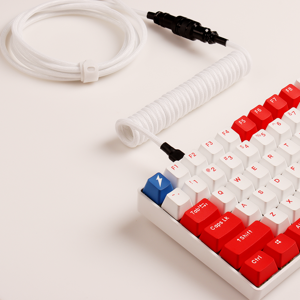 LANO Custom Paracord Coiled Me – Gaming Keyboard Type C recenzja i cena