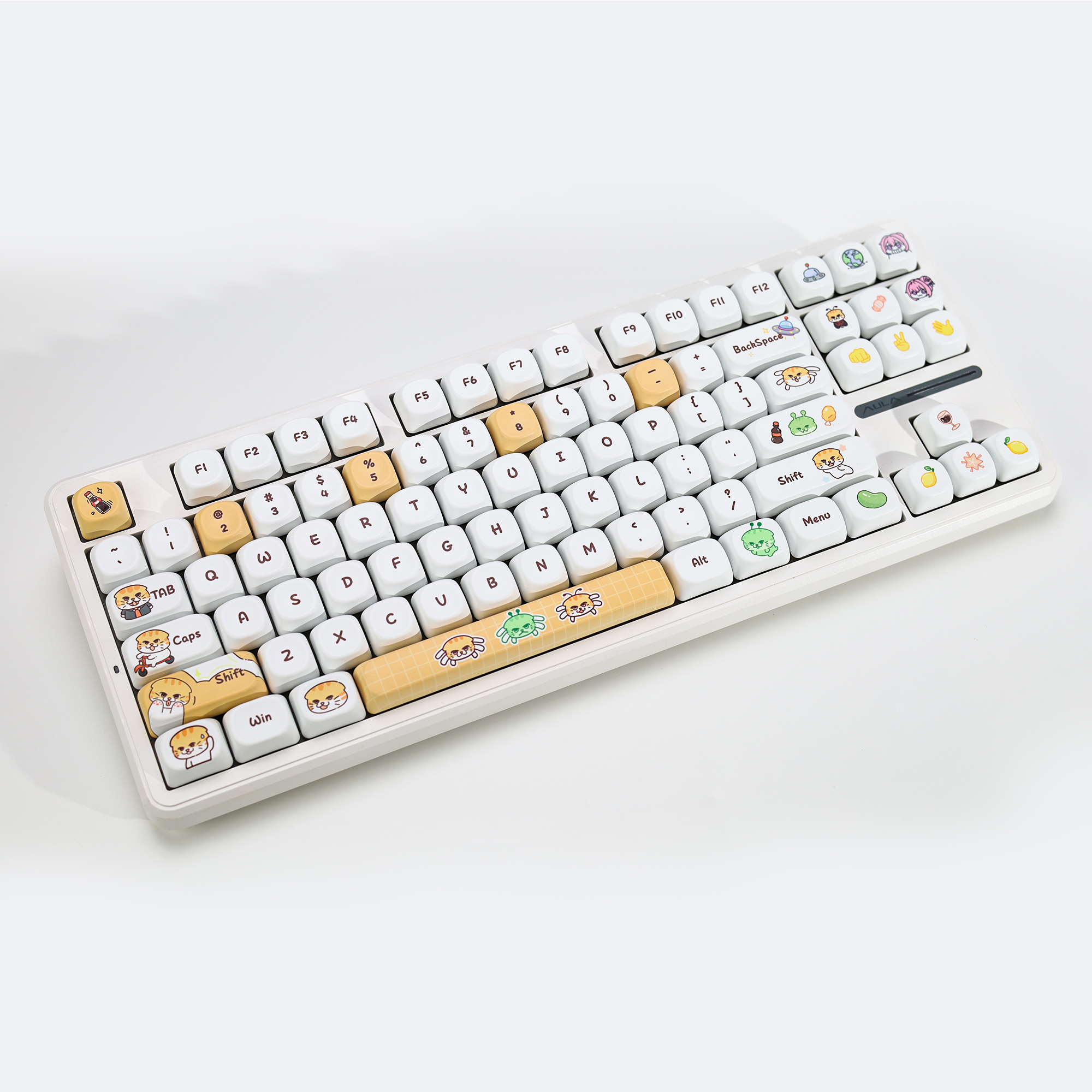 KBDiy Cute Bad Cat Theme Keyca – Gaming Keyboard Number Pad recenzja i cena