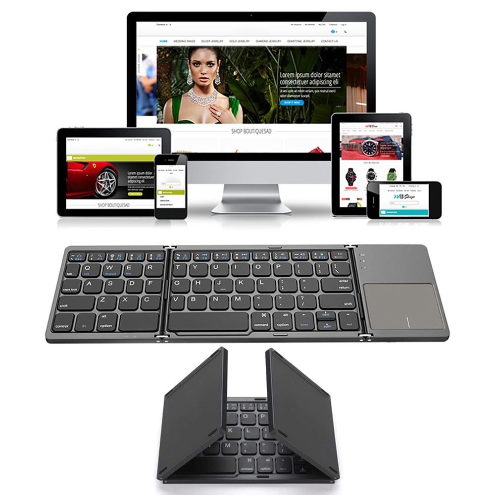 Portable Foldable Folding Keyb – Gaming Keyboard Budget recenzja i cena