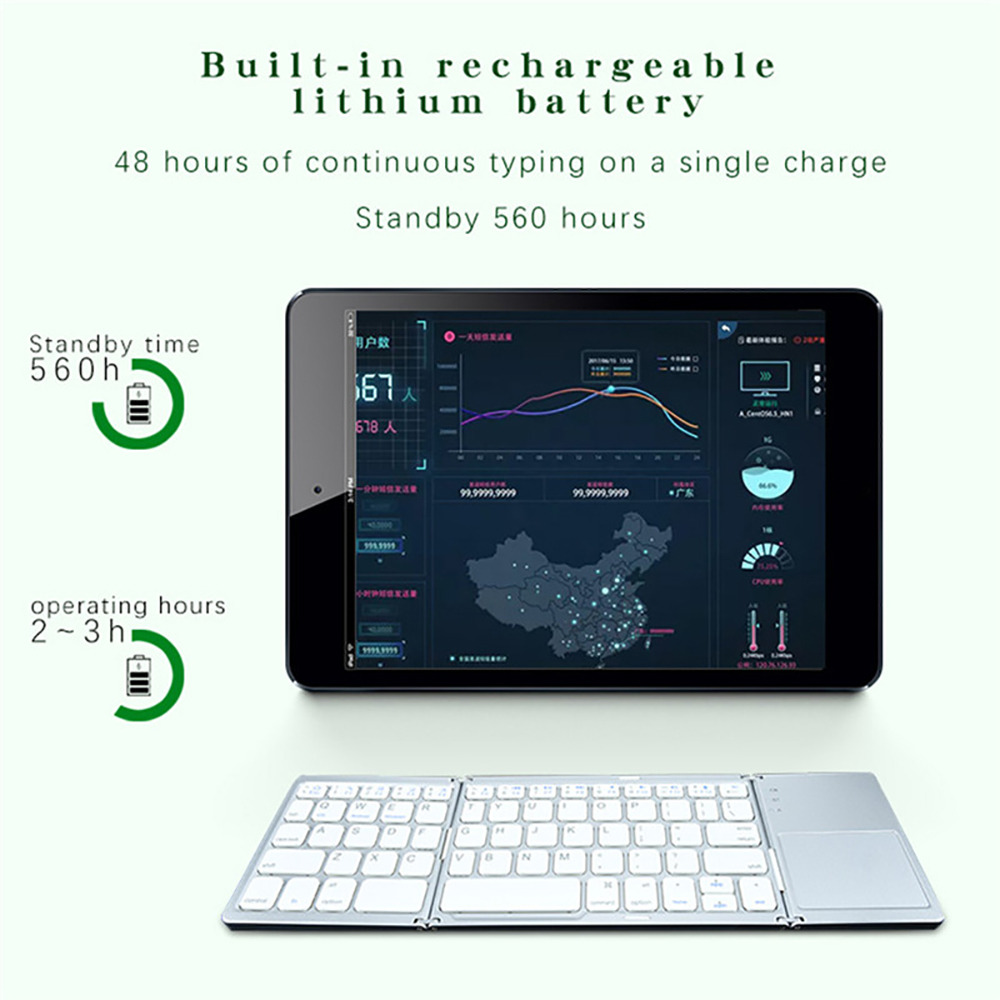 Portable Foldable Folding Keyb – Gaming Keyboard Budget recenzja i cena