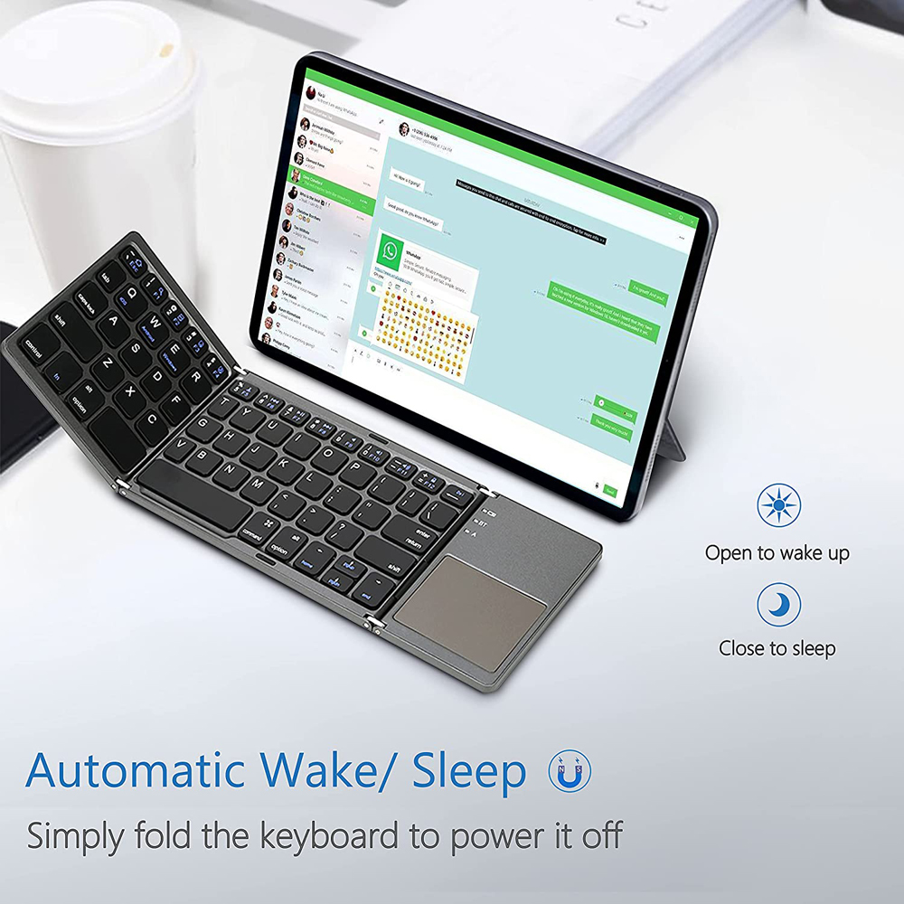 Portable Foldable Folding Keyb – Gaming Keyboard Budget recenzja i cena