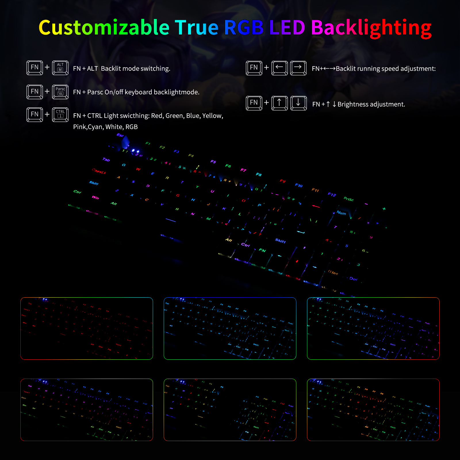 E-YOOSO Z-19 Mechanical Gaming – Gaming Keyboard E Yooso recenzja i cena