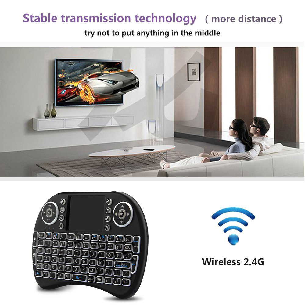 Backlit Mini Wireless Keyboard – Gaming Keyboard Typewriter recenzja i cena
