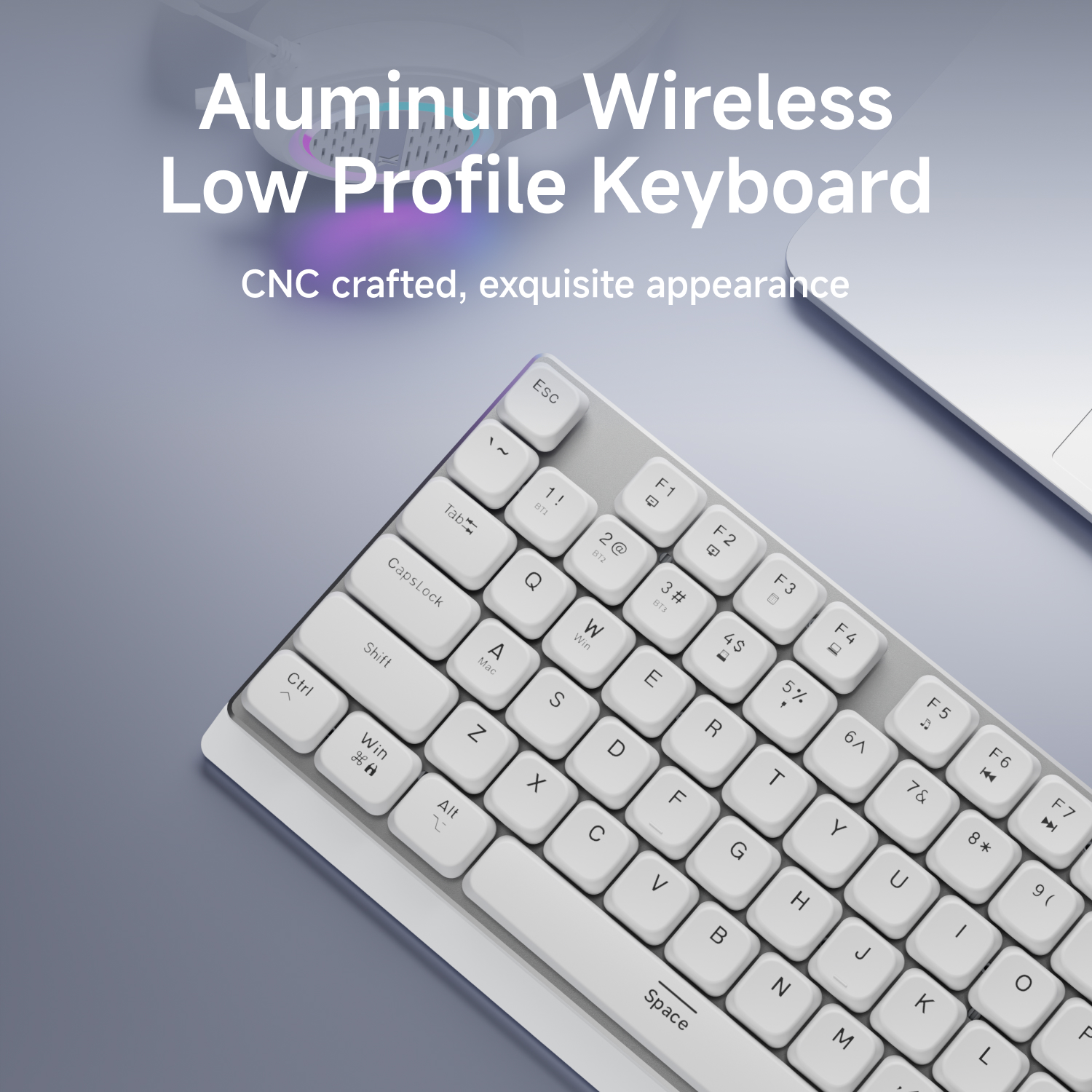 EWEADN Wireless Low-Profile Me – Gaming Keyboard Mechanical Wireless recenzja i cena