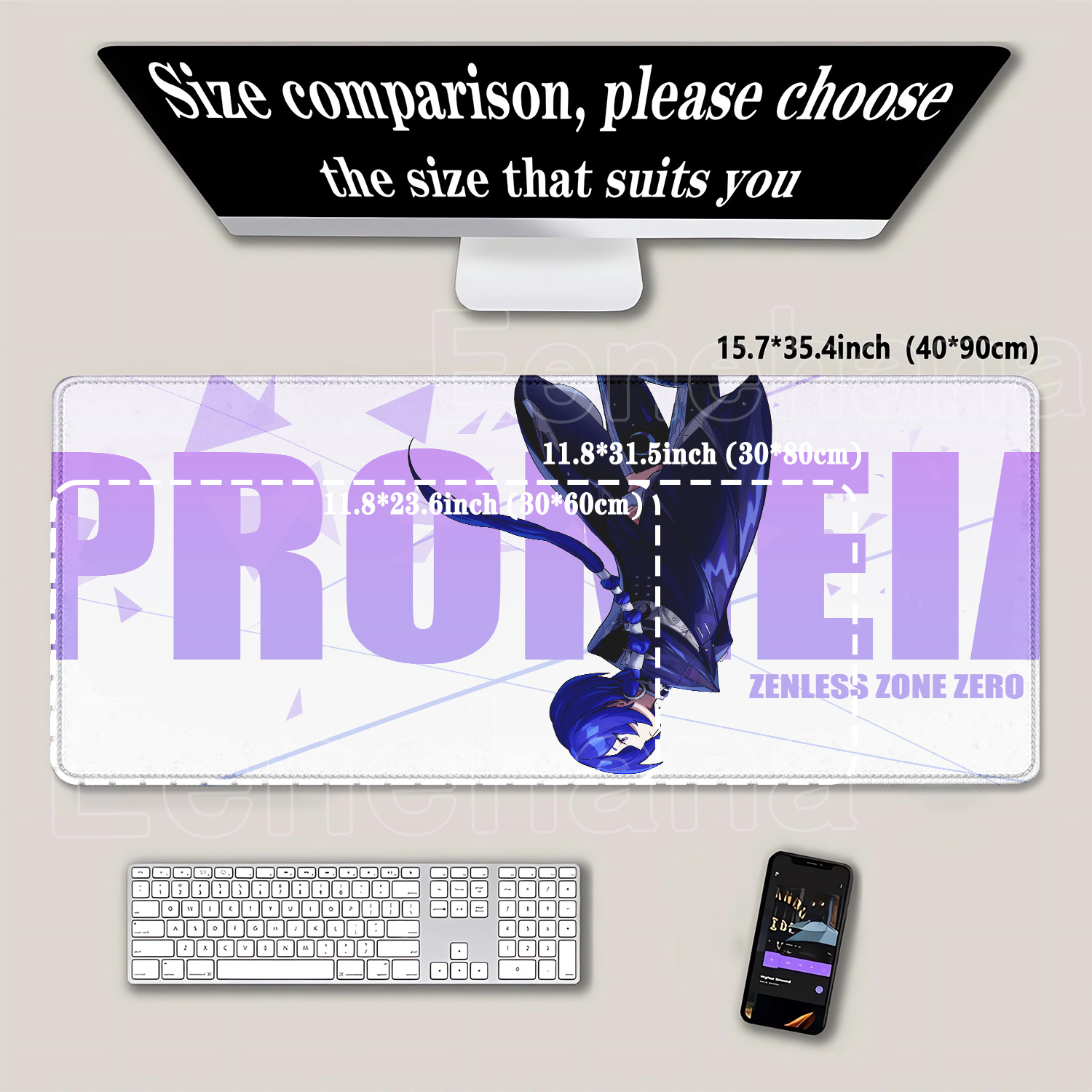 Anime Girl Promeia Mouse Pad Z – Gaming Keyboard Typewriter recenzja i cena
