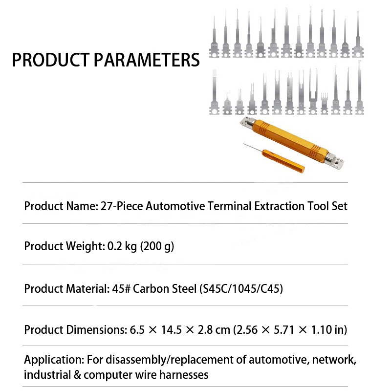 27-Pc Metal Terminal Pin Extra – Aviator Connector Kit recenzja i cena