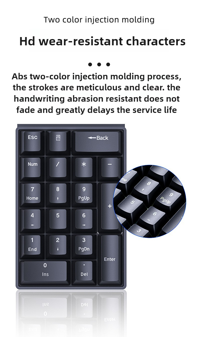 20 Keys Numeric Mechanical Wir – Gaming Keyboard Number Pad recenzja i cena