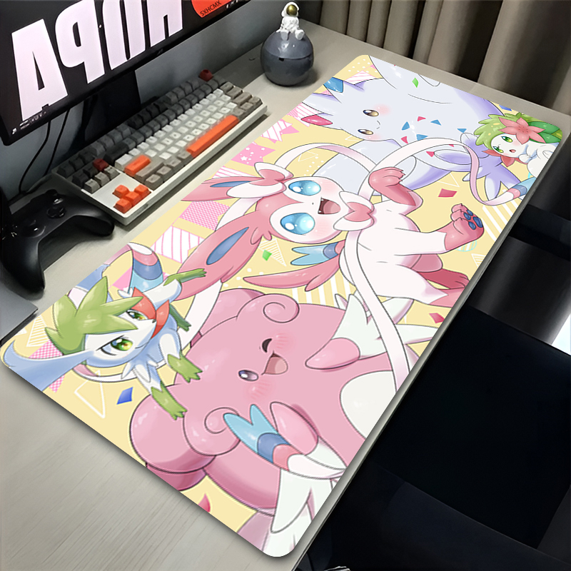 Large Pink Cute Mousepad XXL G – Gaming Keyboard Easy To Clean recenzja i cena