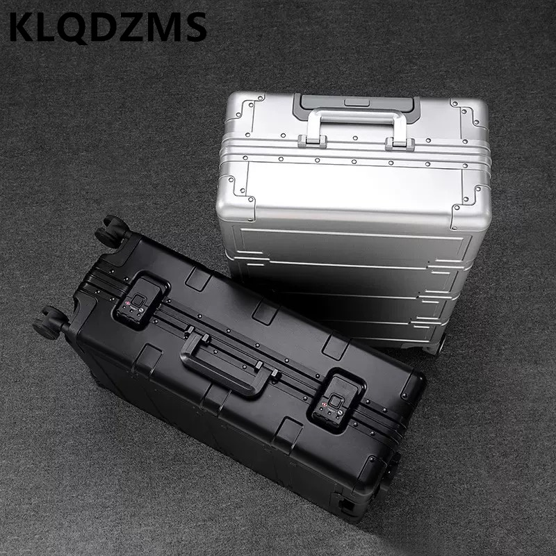 KLQDZMS Men's Luggage Bag All  – Aluminum Case 65 recenzja i cena