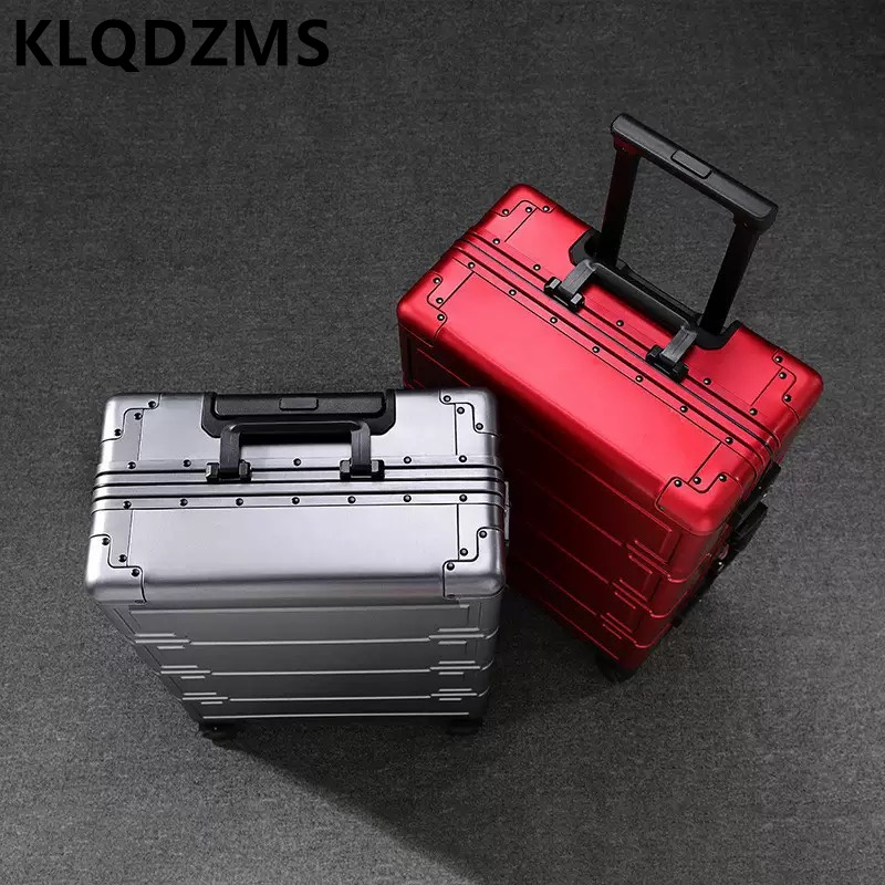 KLQDZMS Men's Luggage Bag All  – Aluminum Case 65 recenzja i cena