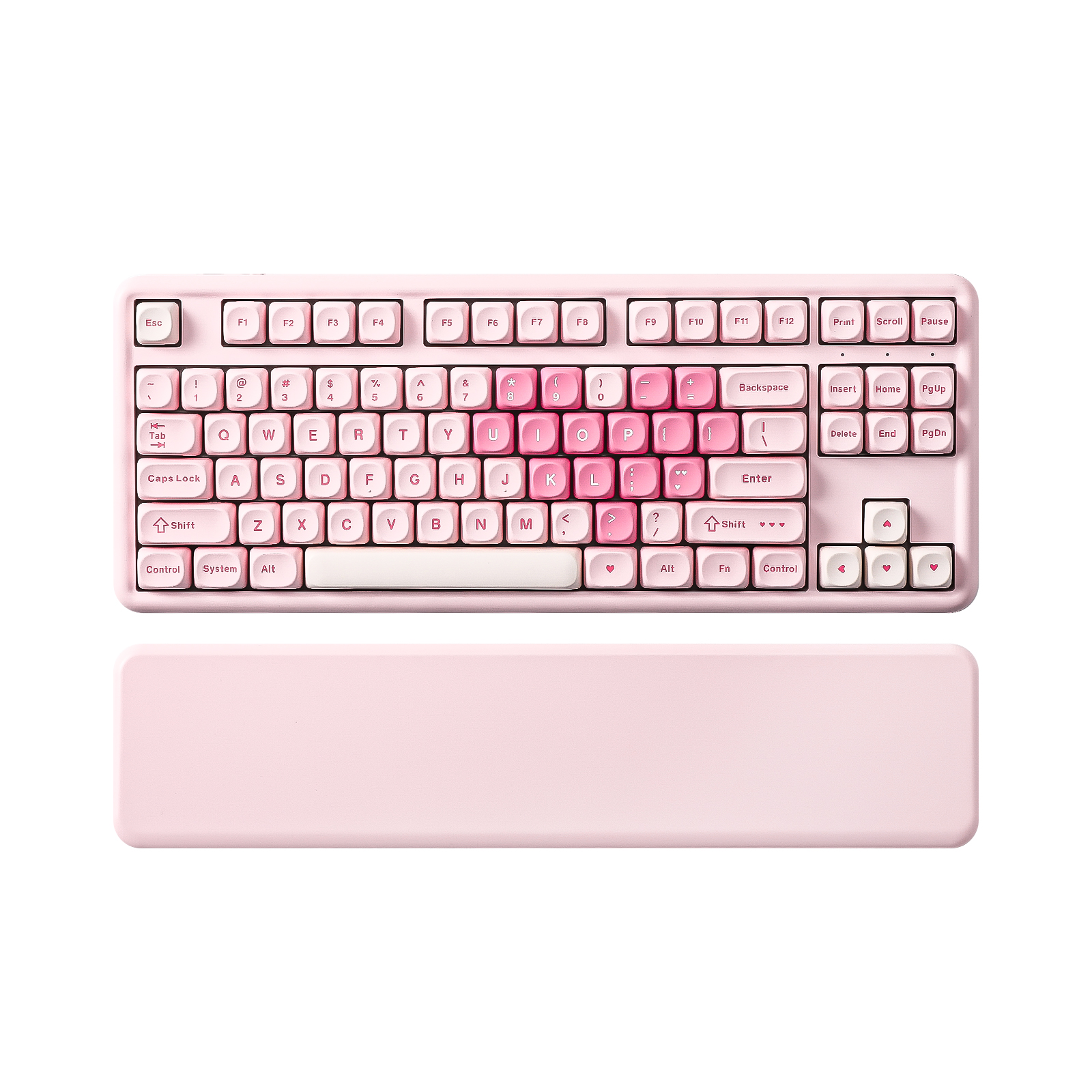 YUNZII B87 Pink Mechanical Gam – Keyboard Gaming Mac recenzja i cena