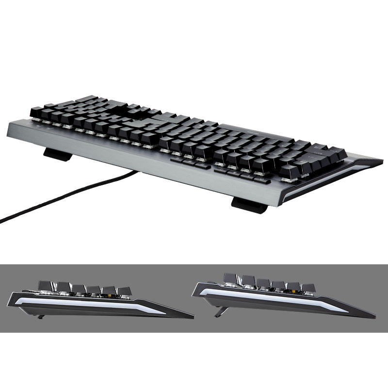 HEXGEARS GK739 Hot Swappable d – Gaming Keyboard Blue Switches recenzja i cena