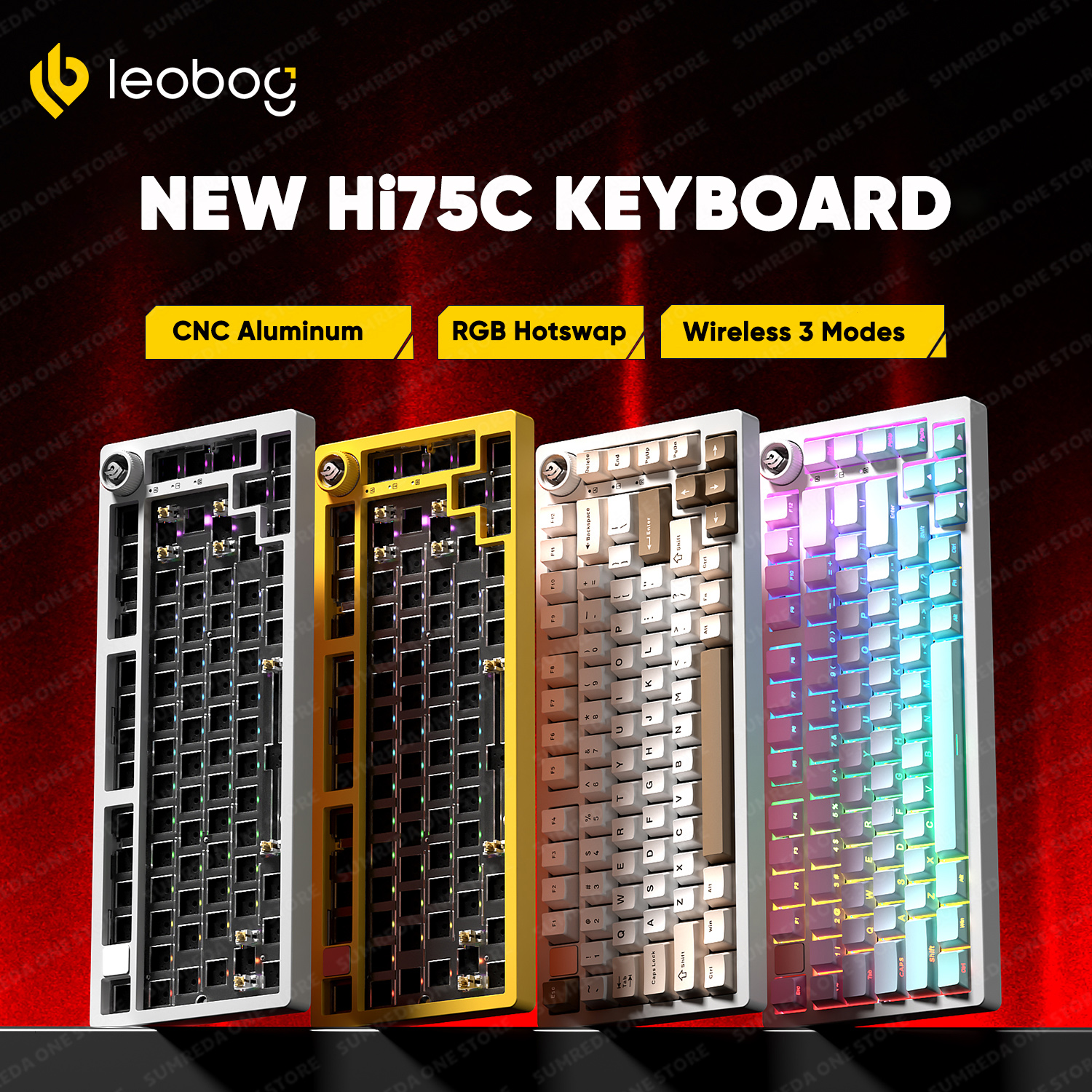 Leobog Hi75C Hi75 Hi75C Pro Al – Gaming Keyboard Typewriter recenzja i cena
