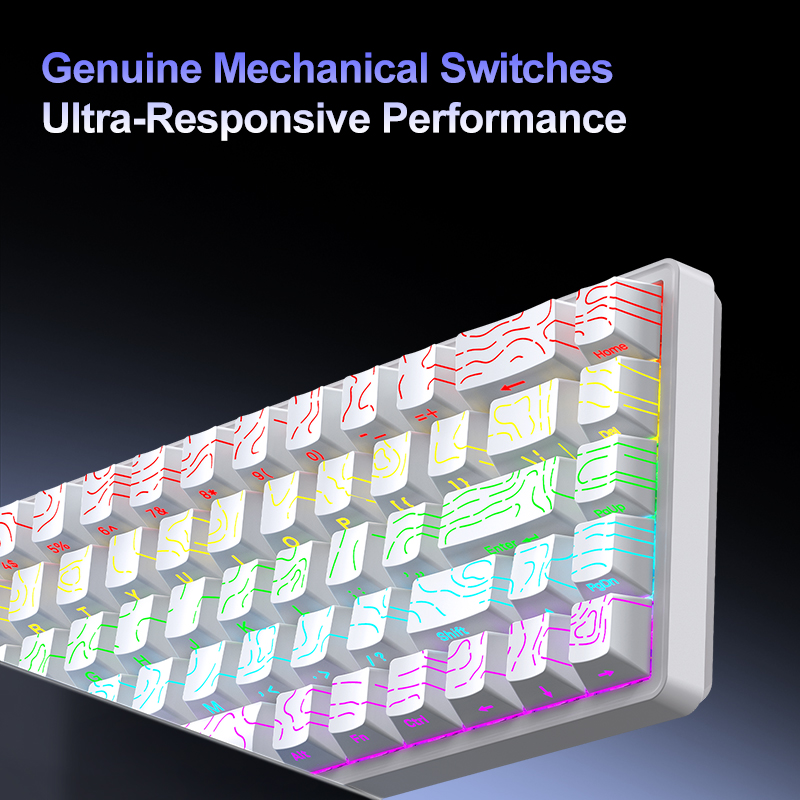 A68 Mini Mechanical Keyboard,A – Gaming Keyboard Budget recenzja i cena