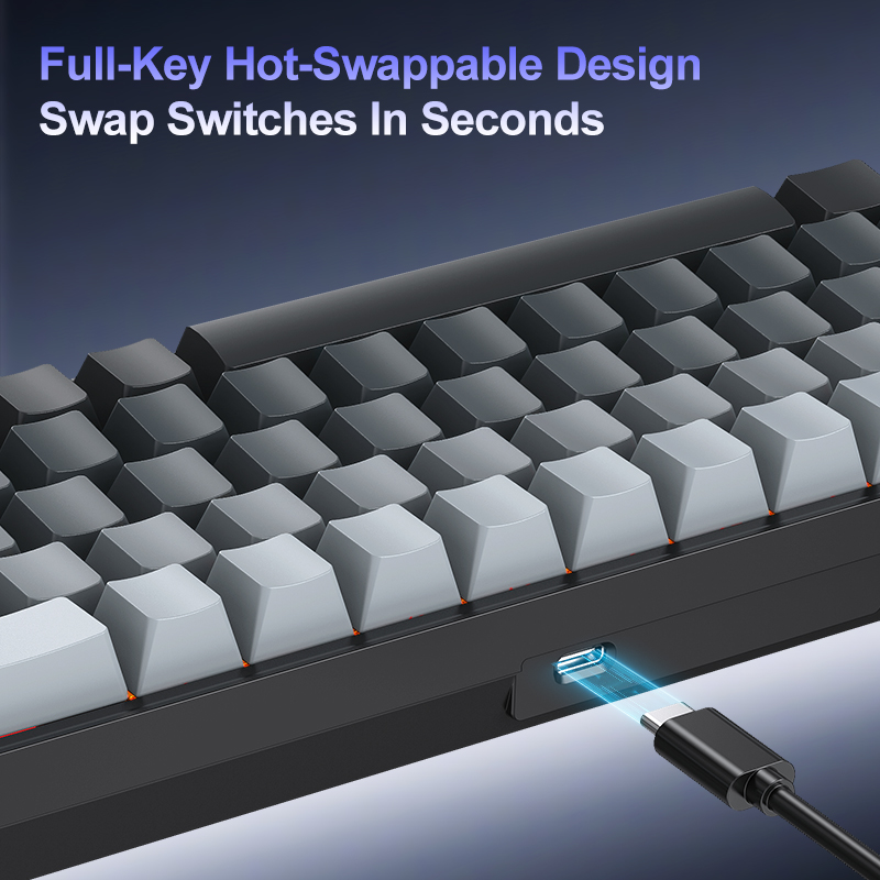A68 Mini Mechanical Keyboard,A – Gaming Keyboard Budget recenzja i cena