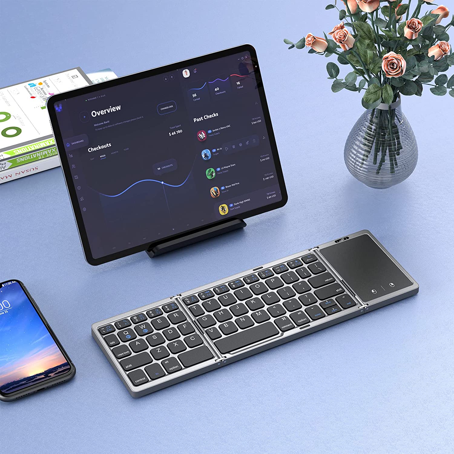 Seenda Foldable Wireless Bluet – Gaming Keyboard Budget recenzja i cena