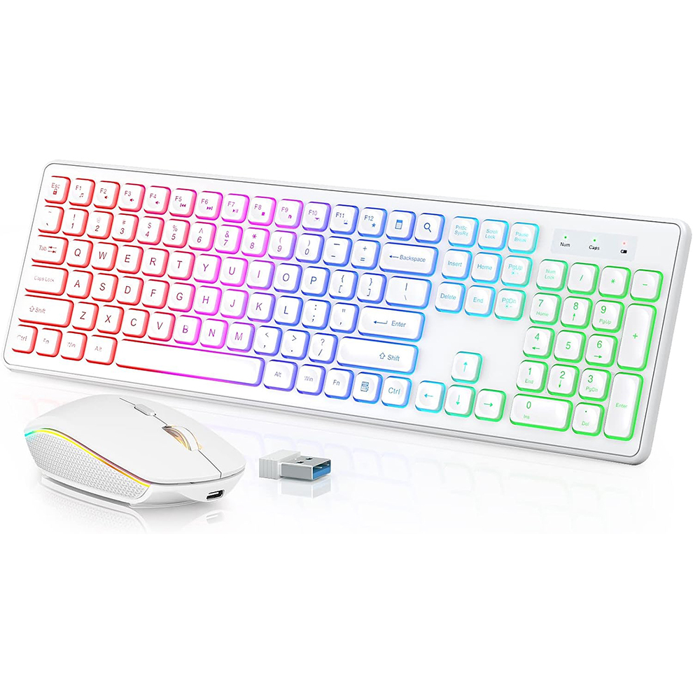 Backlit Wireless Keyboard and  – Gaming Keyboard And Mouse Wireless recenzja i cena