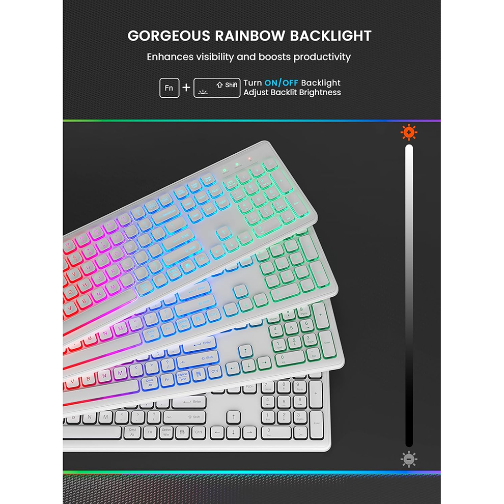 Backlit Wireless Keyboard and  – Gaming Keyboard And Mouse Wireless recenzja i cena